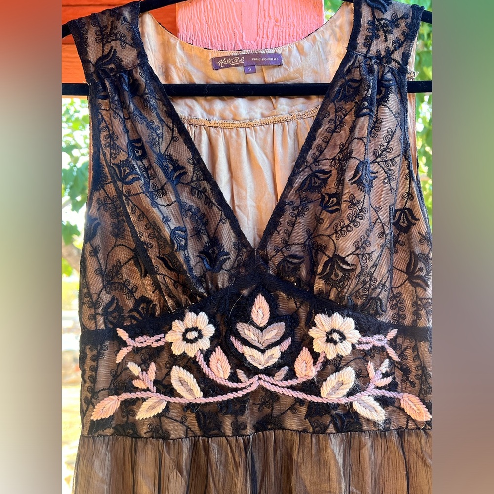Hale Bob Bohemian 100% Silk Dress Size S